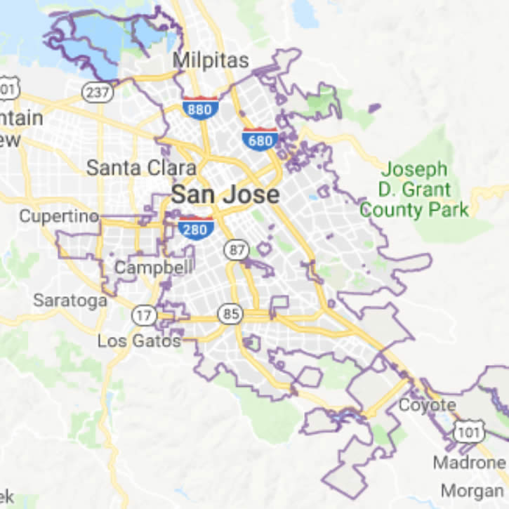 Job Site Dumpster Service Area San Jose